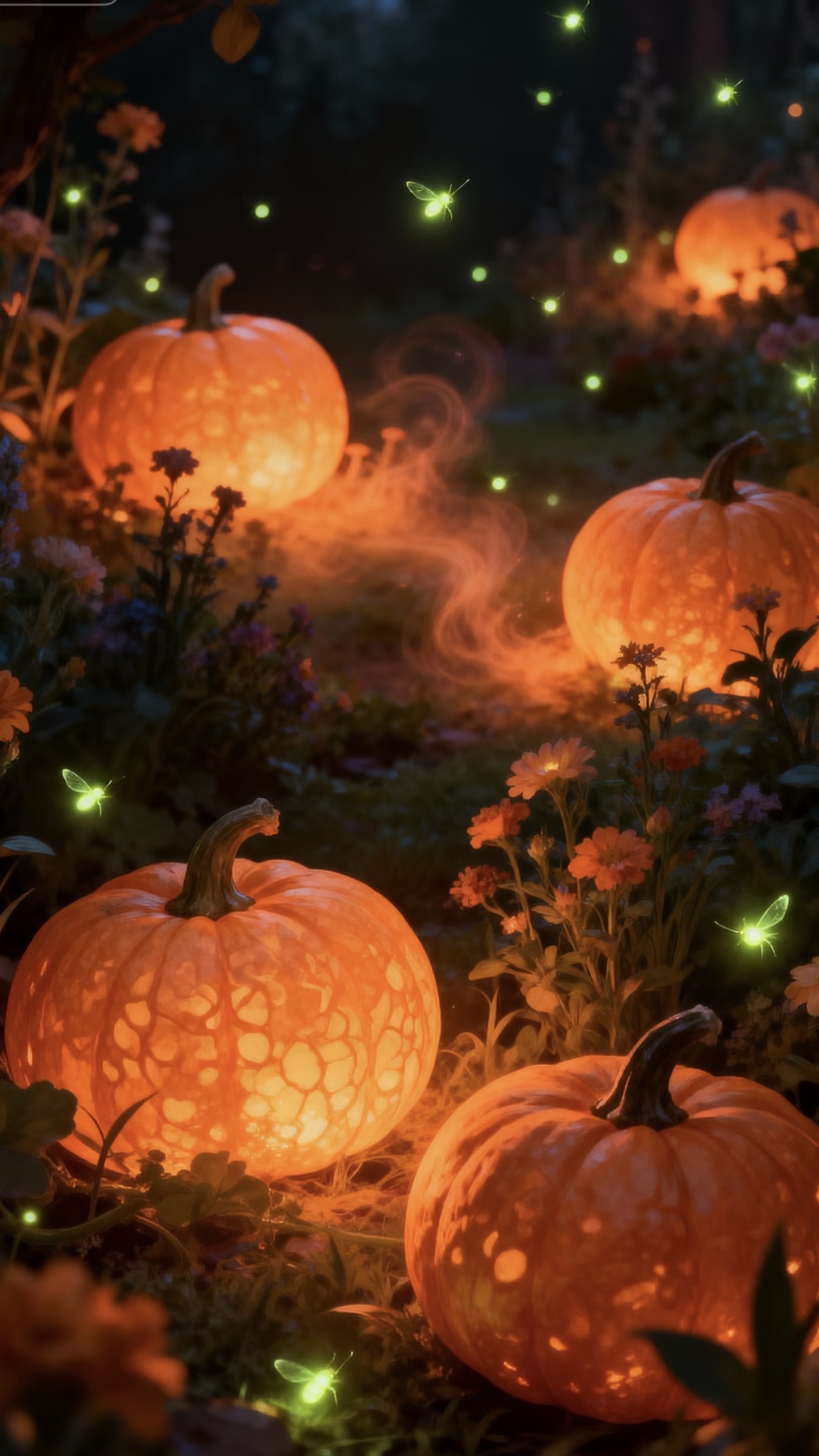 iOS 26 halloween wallpaper 3D gothic variant